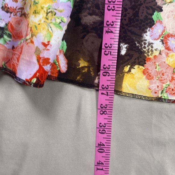 Betsy Johnson Floral Sleeveless Fit and Flare Dress Size 14 - Picture 4 of 9